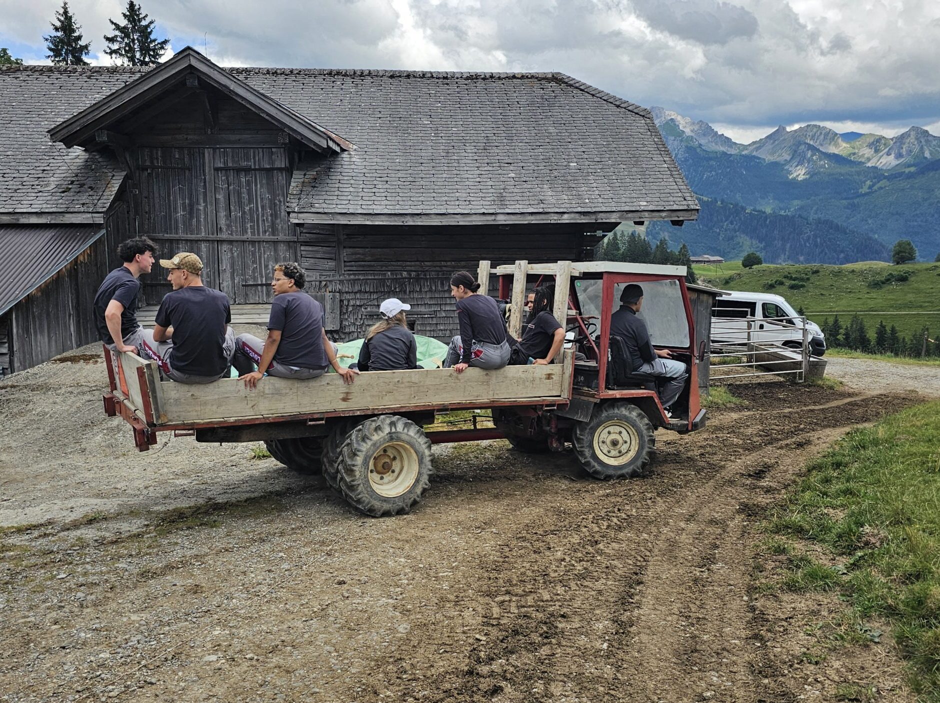 Umschlagpunkt des Micro-Hub